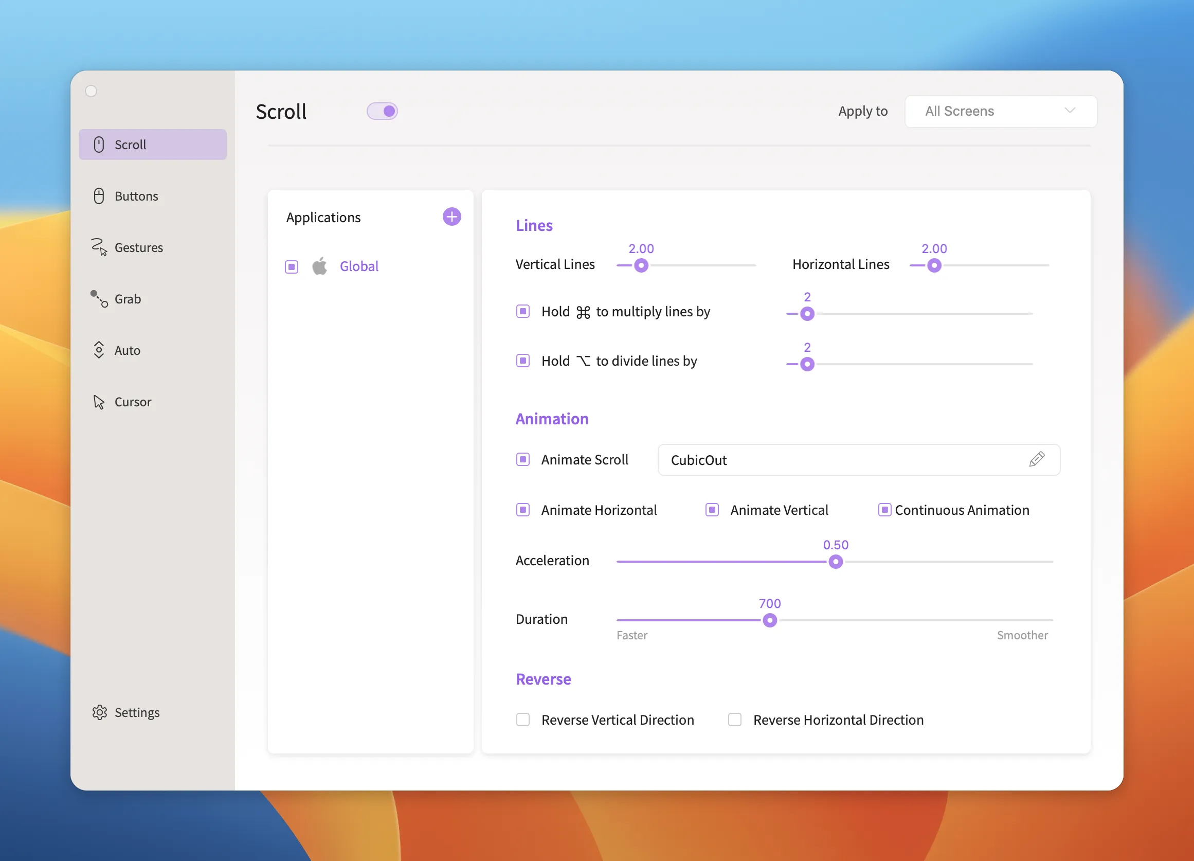 实用的鼠标滚动增强工具 Smooze Pro v2.1.40 破解版