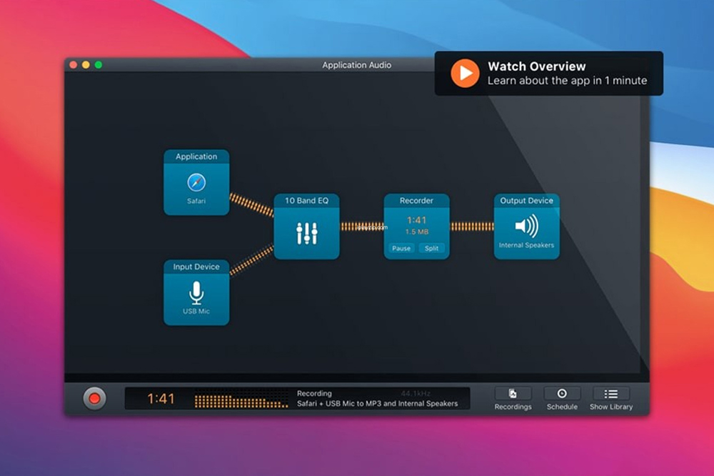 专业级的音频捕获和编辑工具 Audio Hijack Pro v4.4.7 破解版