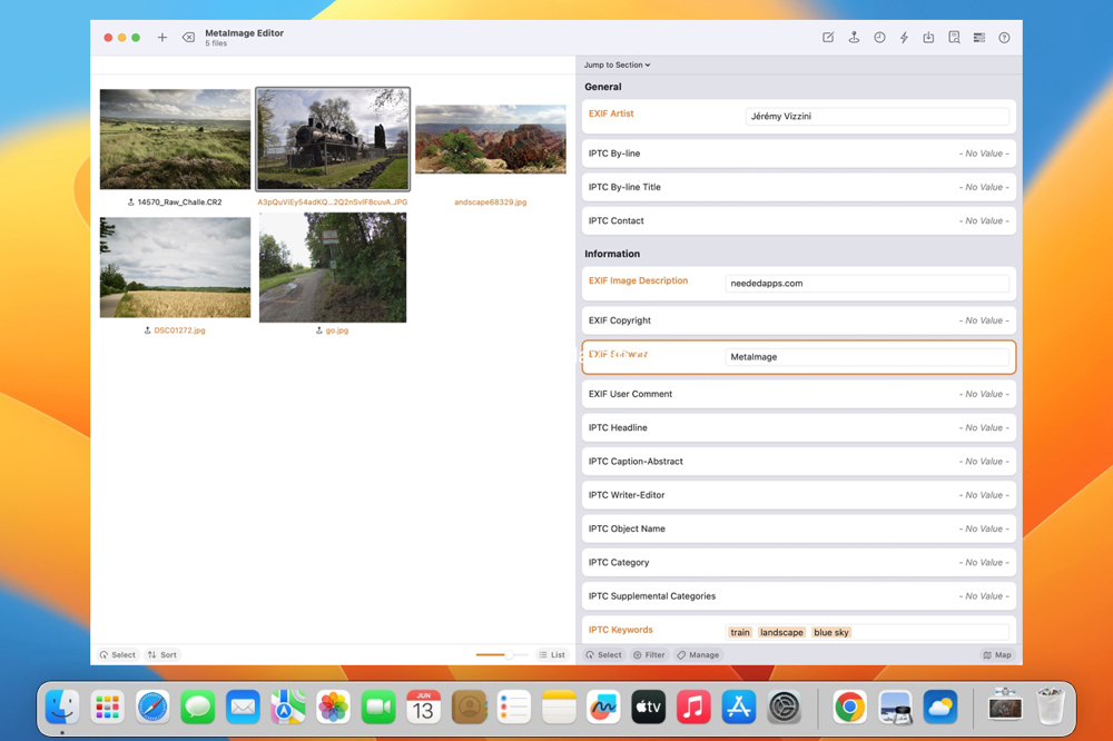 优秀的图像元数据编辑工具 MetaImage v2.6.7 破解版