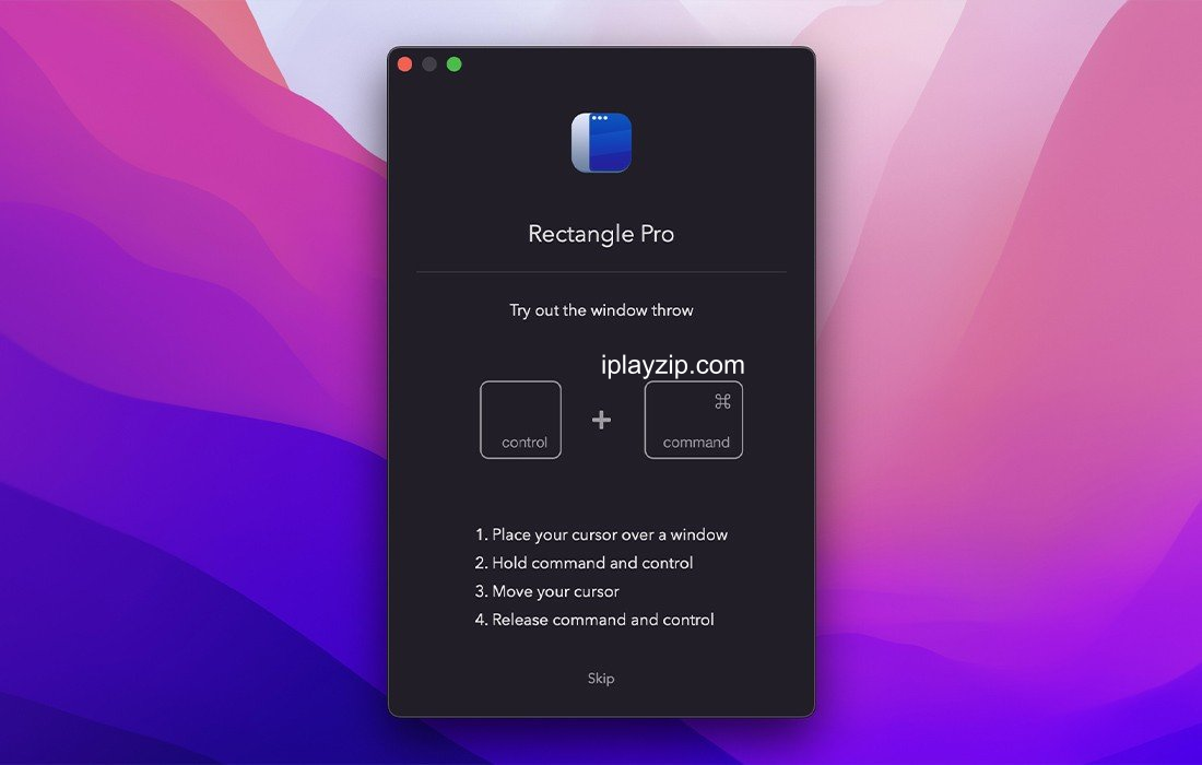 Rectangle Pro 窗口管理工具界面展示
